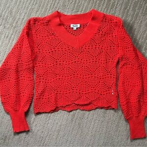 525 America Bright Orange Sweater